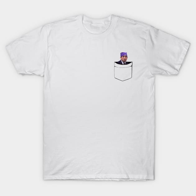 Prison Mike Scott Steve Carell Funny Pocket T-shirt T-Shirt by daviujin